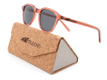 Load image into Gallery viewer, Acetate transparent orange lightweight  sunglasses
