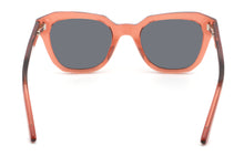 Load image into Gallery viewer, Acetate transparent orange lightweight  sunglasses
